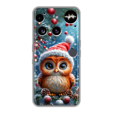 Силиконовый чехол на Nothing Phone (3) с принтом Новый год Силиконовый чехол на Nothing Phone (3) с принтом Новый год