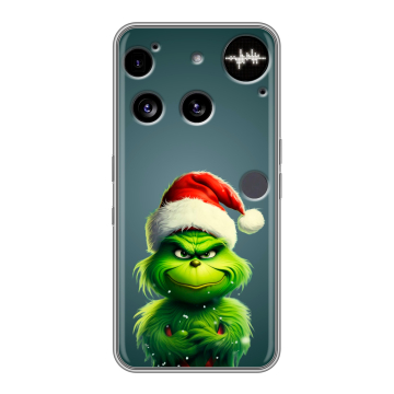 Силиконовый чехол на Nothing Phone (3) с принтом Новый год Силиконовый чехол на Nothing Phone (3) с принтом Новый год