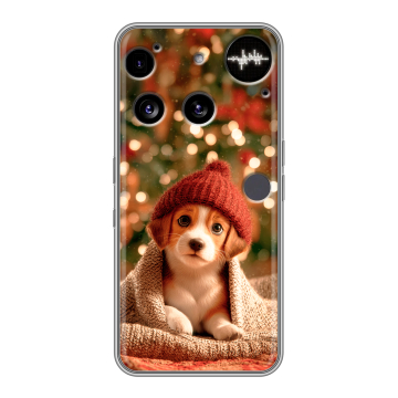 Силиконовый чехол на Nothing Phone (3) с принтом Новый год Силиконовый чехол на Nothing Phone (3) с принтом Новый год