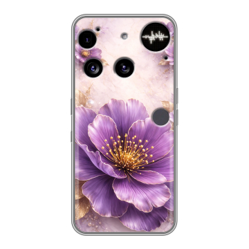 Силиконовый чехол на Nothing Phone (3) с принтом женский