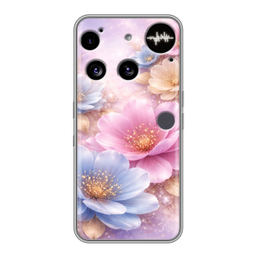 Силиконовый чехол на Nothing Phone (3) с принтом женский