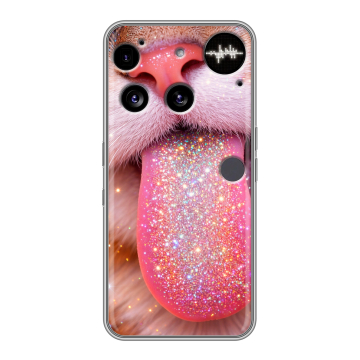 Силиконовый чехол на Nothing Phone (3) с принтом для девочек Силиконовый чехол на Nothing Phone (3) с принтом для девочек
