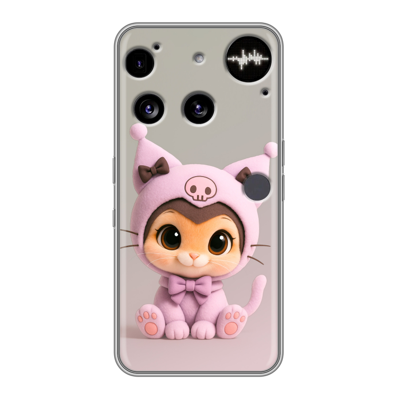 Силиконовый чехол на Nothing Phone (3) с принтом Куроми Kuromi Силиконовый чехол на Nothing Phone (3) с принтом Куроми Kuromi