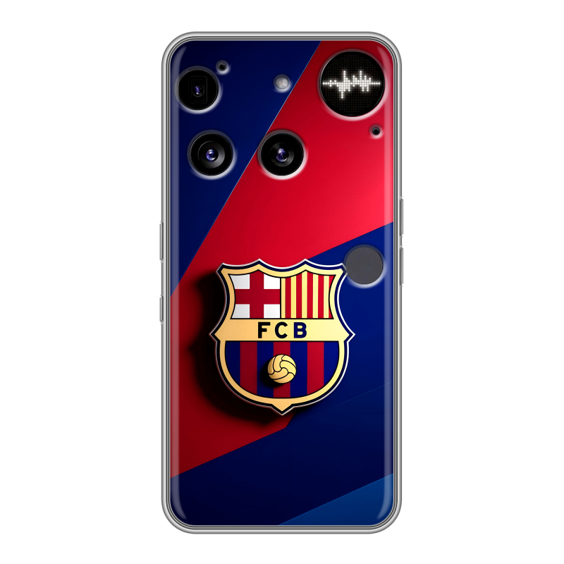 Силиконовый чехол на Nothing Phone (3) с принтом Барселона Barcelona Силиконовый чехол на Nothing Phone (3) с принтом Барселона Barcelona