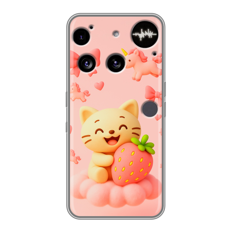 Силиконовый чехол на Nothing Phone (3) с принтом для девочек Силиконовый чехол на Nothing Phone (3) с принтом для девочек