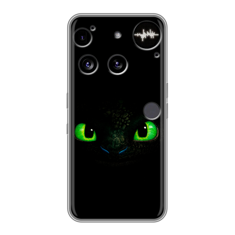 Силиконовый чехол на Nothing Phone (3) с принтом Как приручить дракона Силиконовый чехол на Nothing Phone (3) с принтом Как приручить дракона