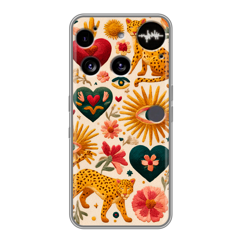 Силиконовый чехол на Nothing Phone (3) с принтом Модный принт Силиконовый чехол на Nothing Phone (3) с принтом Модный принт