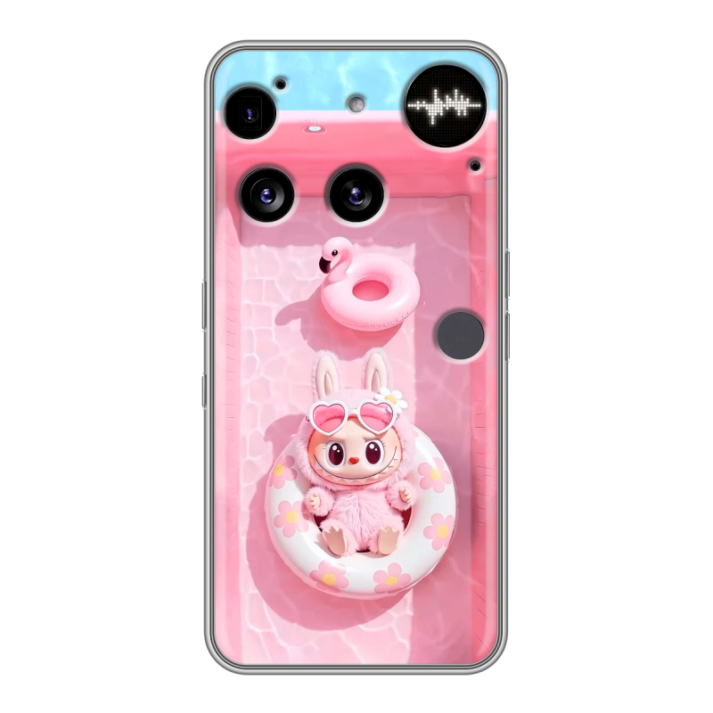 Силиконовый чехол на Nothing Phone (3) с принтом Labubu Лабубу Силиконовый чехол на Nothing Phone (3) с принтом Labubu Лабубу