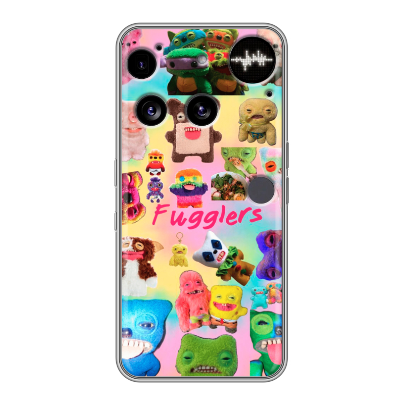 Силиконовый чехол на Nothing Phone (3) с принтом Флагер Fuggler Силиконовый чехол на Nothing Phone (3) с принтом Флагер Fuggler