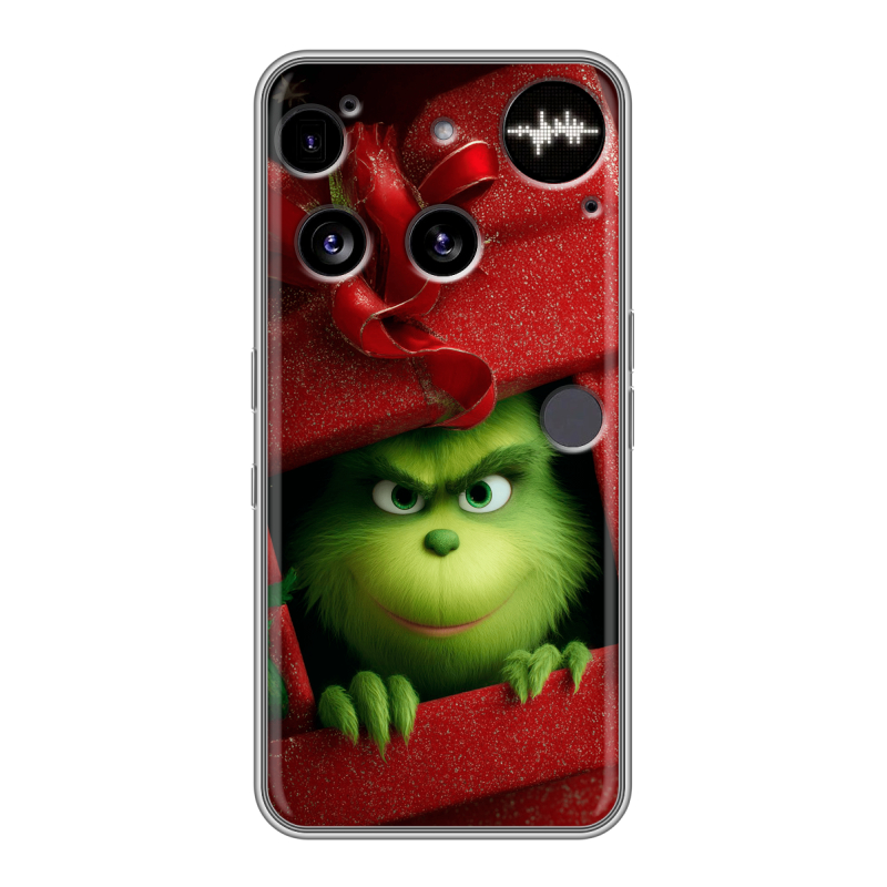 Силиконовый чехол на Nothing Phone (3) с принтом Новый год Силиконовый чехол на Nothing Phone (3) с принтом Новый год