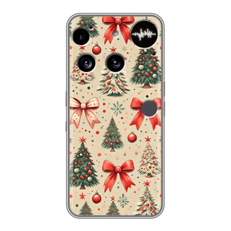 Силиконовый чехол на Nothing Phone (3) с принтом Новый год Силиконовый чехол на Nothing Phone (3) с принтом Новый год
