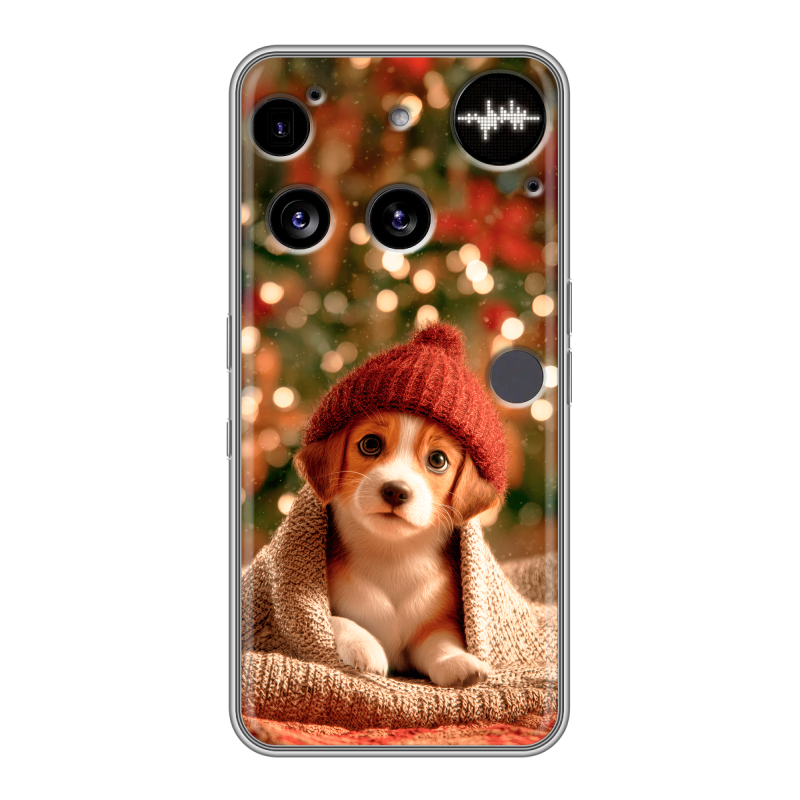 Силиконовый чехол на Nothing Phone (3) с принтом Новый год Силиконовый чехол на Nothing Phone (3) с принтом Новый год