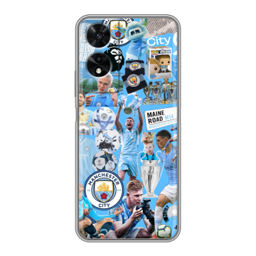 Силиконовый чехол на TCL 505 с принтом Man City Манчестер Сити Силиконовый чехол на TCL 505 с принтом Man City Манчестер Сити