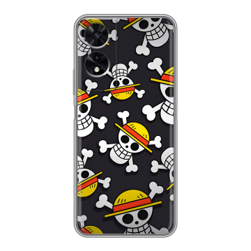 Силиконовый чехол на TCL 505 с принтом One Piece Ван Пис Силиконовый чехол на TCL 505 с принтом One Piece Ван Пис