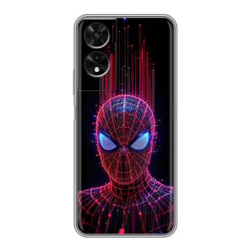 Силиконовый чехол на TCL 505 с принтом Spiderman Человек паук Силиконовый чехол на TCL 505 с принтом Spiderman Человек паук