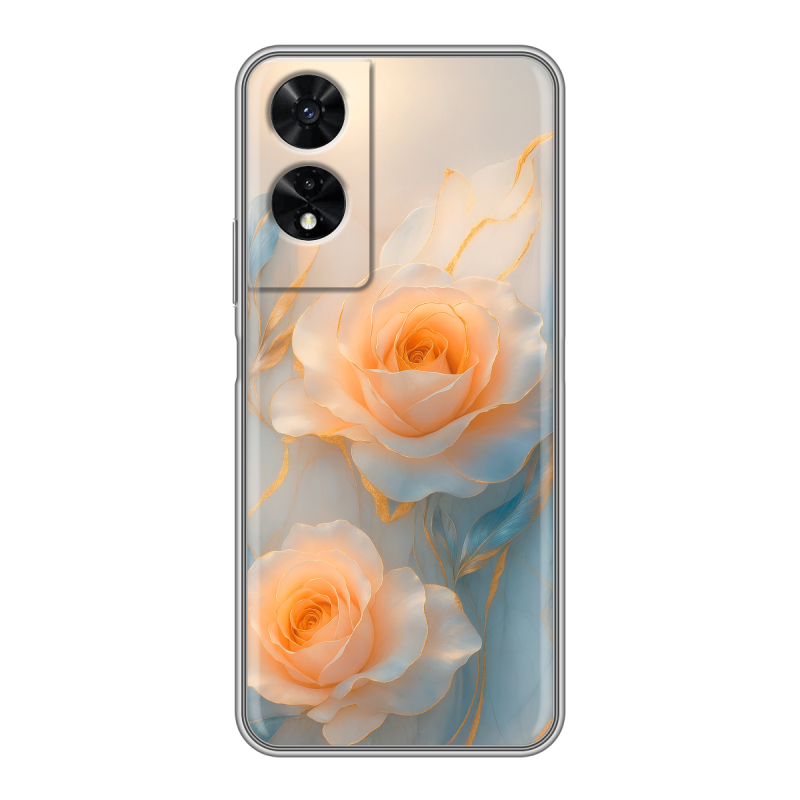 Силиконовый чехол на TCL 505 с принтом Женский Силиконовый чехол на TCL 505 с принтом Женский