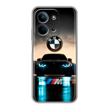 Силиконовый чехол на Redmi 15C с принтом БМВ BMW