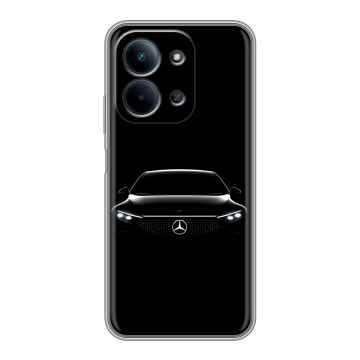Силиконовый чехол на Redmi 15C с принтом Mercedes Мерседес Силиконовый чехол на Redmi 15C с принтом Mercedes Мерседес
