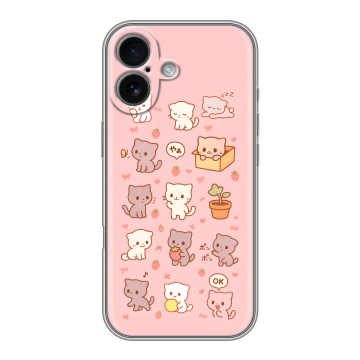 Силиконовый чехол на Iphone 17 с принтом Hello Kitty Хелоу Кити Силиконовый чехол на Iphone 17 с принтом Hello Kitty Хелоу Кити