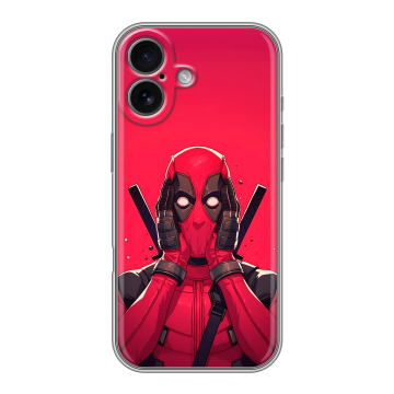Силиконовый чехол на Iphone 17 с принтом Дедпул Deadpool Силиконовый чехол на Iphone 17 с принтом Дедпул Deadpool