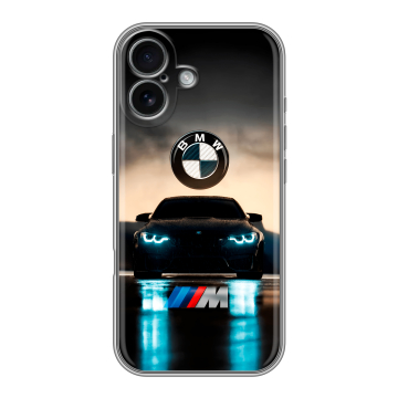 Силиконовый чехол на Iphone 17 с принтом БМВ BMW
