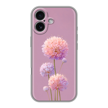 Силиконовый чехол на Iphone 17 с принтом Цветы