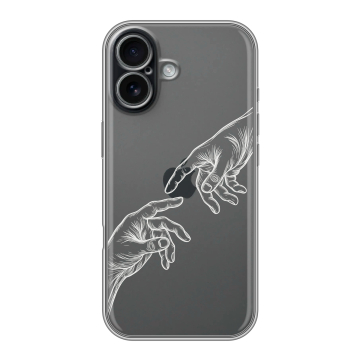 Силиконовый чехол на Iphone 17 с принтом Сотворение мира Силиконовый чехол на Iphone 17 с принтом Сотворение мира
