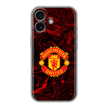 Силиконовый чехол на Iphone 17 с принтом Manchester United