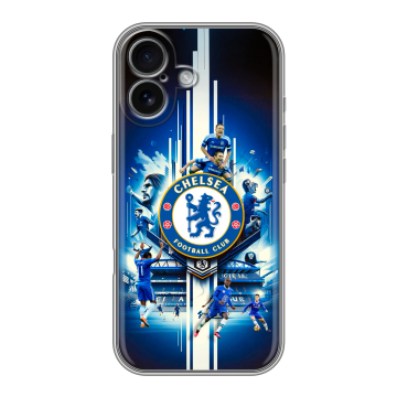 Силиконовый чехол на Iphone 17 с принтом Chelsea Челси