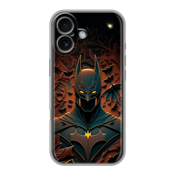 Силиконовый чехол на Iphone 17 с принтом Batman Бэтмен