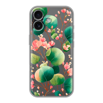 Силиконовый чехол на Iphone 17 с принтом женский