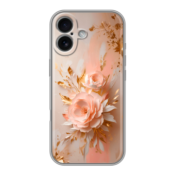 Силиконовый чехол на Iphone 17 с принтом женский