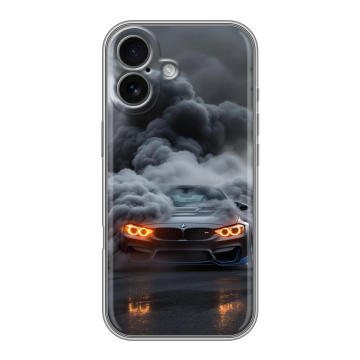 Силиконовый чехол на Iphone 17 с принтом BMW БМВ