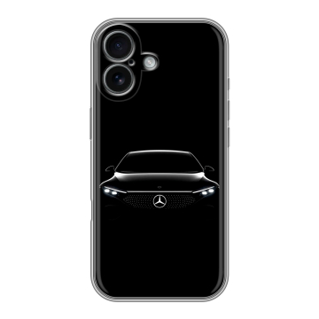 Силиконовый чехол на Iphone 17 с принтом Mercedes Мерседес Силиконовый чехол на Iphone 17 с принтом Mercedes Мерседес