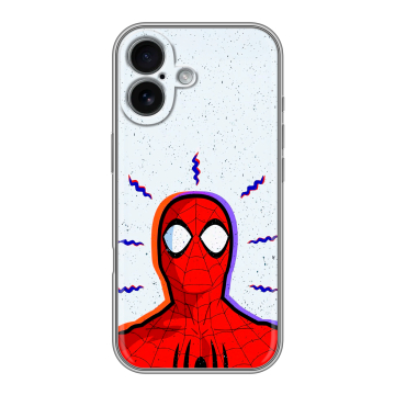 Силиконовый чехол на Iphone 17 с принтом Spiderman Человек паук