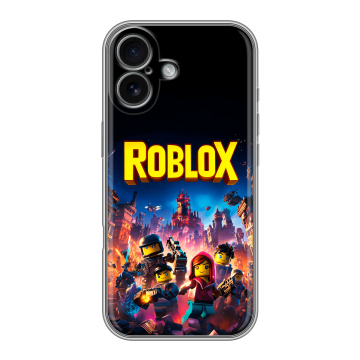 Силиконовый чехол на Iphone 17 с принтом Roblox Роблокс Силиконовый чехол на Iphone 17 с принтом Roblox Роблокс