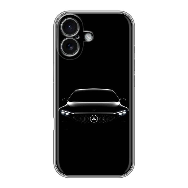 Силиконовый чехол на Iphone 17 с принтом Mercedes Мерседес Силиконовый чехол на Iphone 17 с принтом Mercedes Мерседес
