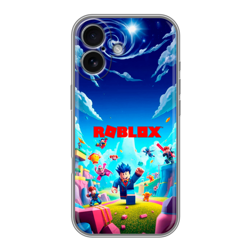 Силиконовый чехол на Iphone 17 с принтом Roblox Роблокс Силиконовый чехол на Iphone 17 с принтом Roblox Роблокс