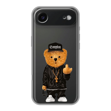 Силиконовый чехол на Iphone 17 Air с принтом Мишка Силиконовый чехол на Iphone 17 Air с принтом Мишка