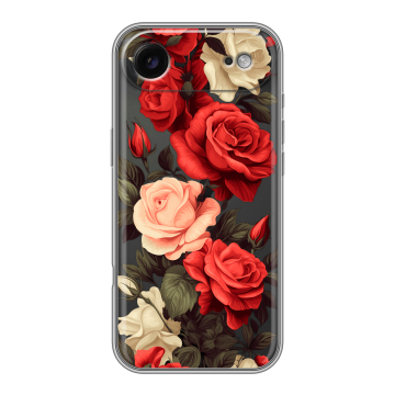 Силиконовый чехол на Iphone 17 Air с принтом Розы Силиконовый чехол на Iphone 17 Air с принтом Розы