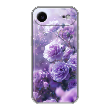 Силиконовый чехол на Iphone 17 Air с принтом Розы цветы
