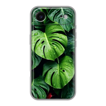 Силиконовый чехол на Iphone 17 Air с принтом Листья Силиконовый чехол на Iphone 17 Air с принтом Листья