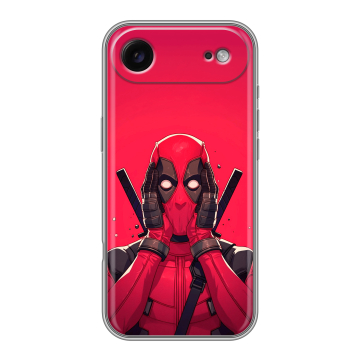 Силиконовый чехол на Iphone 17 Air с принтом Дедпул Deadpool Силиконовый чехол на Iphone 17 Air с принтом Дедпул Deadpool