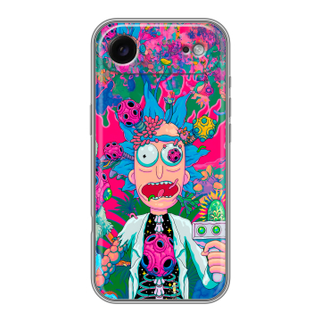 Силиконовый чехол на Iphone 17 Air с принтом Рик и Морти Rick Morty Силиконовый чехол на Iphone 17 Air с принтом Рик и Морти Rick Morty