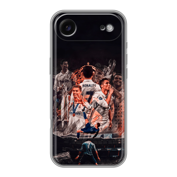 Силиконовый чехол на Iphone 17 Air с принтом Реал Роналдо Real Ronaldo Силиконовый чехол на Iphone 17 Air с принтом Реал Роналдо Real Ronaldo