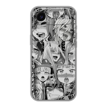 Силиконовый чехол на Iphone 17 Air с принтом Ahegao Ахегао Аниме Силиконовый чехол на Iphone 17 Air с принтом Ahegao Ахегао Аниме