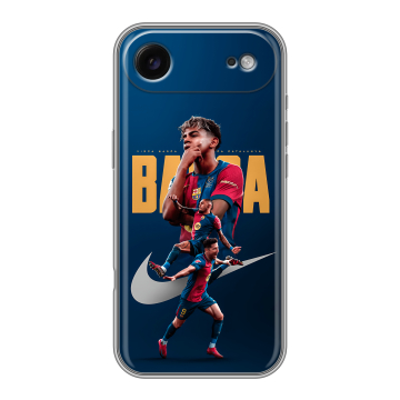 Силиконовый чехол на Iphone 17 Air с принтом Барселона Barca Yamal 