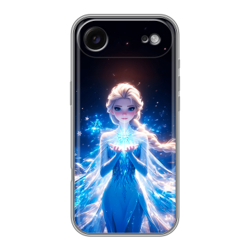 Силиконовый чехол на Iphone 17 Air с принтом Холодное сердце Frozen