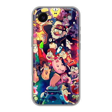 Силиконовый чехол на Iphone 17 Air с принтом Gravity Falls Гравити Фолз Силиконовый чехол на Iphone 17 Air с принтом Gravity Falls Гравити Фолз