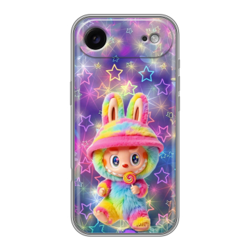 Силиконовый чехол на Iphone 17 Air с принтом Labubu Лабубу